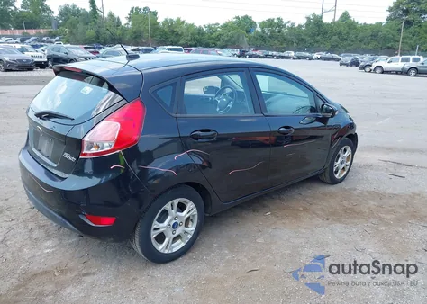 2014 Ford Fiesta Se из США, поврежденный, VIN 3FADP4EJ4EM134185